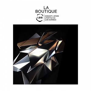 bWe are happy to welcome the connected sculpture BBot at #laboutique1618b, a robot capable of giving life to any inert space thanks to the projection of digital works of art. Come discovbbbbbber the "Rebelling Nature" collectionbbbbbbb from June 1st to 11th. #paris #artb #sustainableweek #digitalart #nature #experience #popupshop #sustainability #newluxury #sculpture #3dprinting #innovation #1618paris #lemaraisb | 1.618 Sustainable Luxury