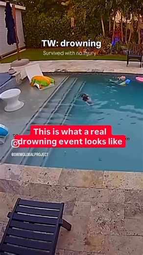 Watch Me Swim - Survival Swimming & Beyond🐬 | ⚠️ Trigger Warning: Sensitive Child Water Safety Content 🔊 LOUD & WRONG: Fast kicking + head up 🚫safety. This child slips off the steps... | Instagram