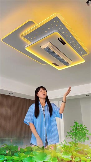 Luxury Ceiling Light Installation 😍 Modern LED Design #shorts