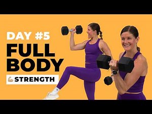 20-Minute Full Body Workout | Strength Challenge Day 5 (Max 20)