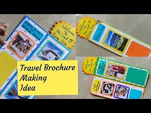 Make Travel Brochure On Arunachal Pradesh For School Project ‪@Craftlas_Aartigupta‬