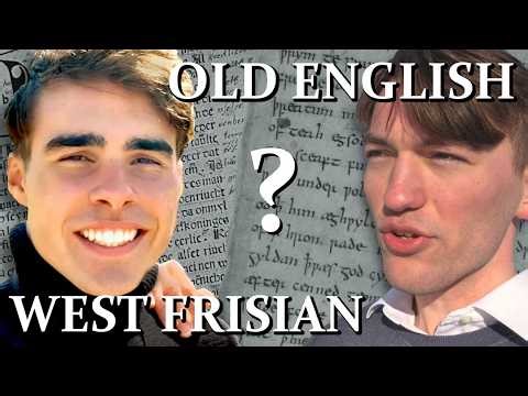 A Conversation between Frisian and Old English (with captions)