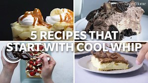 Turn a tub of Cool Whip into a refreshing and creamy treat! Get more recipe ideas here: https://trib.al/iNcwKbf | Taste of Home