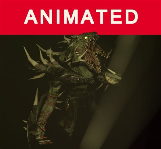 Demon dragon 3D Model in Monster 144442 | 3DExport