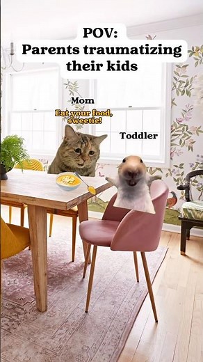 Cat MEMES😺 parents traumatizing their kids #catmemes #shorts #relatable #catvideos