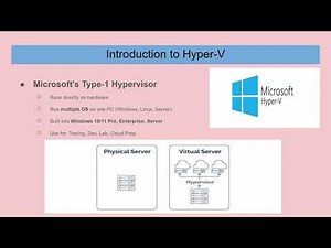 Hyper-V Tutorial