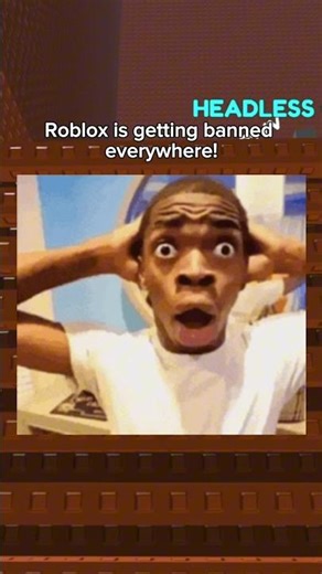 ROBLOX IS GETTING BANNED EVERYWHERE!? 😭 #roblox #bannedroblox #rblox #robloxobby