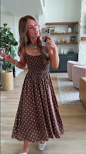 The Polka Dot Midi Dress That's Trending for Timeless Style