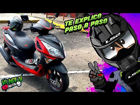 Así se MANEJA una Motoneta Paso a Paso | Vik Moto
