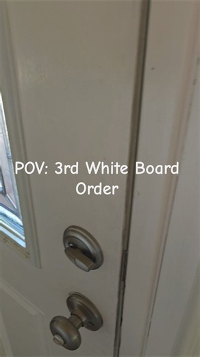 POV: 3rd White Board Order