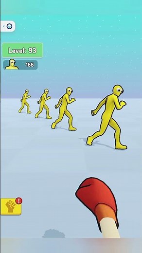 🥊 One Punch Destroys All! | Punchy Guy Level 96 Challenge 😱 #shorts