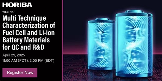 Multi technique characterization of Fuel Cell and Li-ion battery Materials for QC and R&D