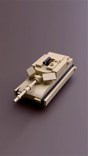 LEGO M1 Abrams: The Ultimate 3D Build (Full Detail)