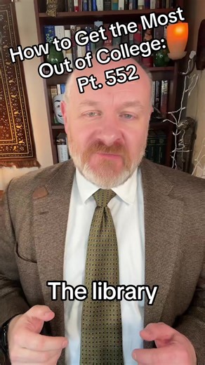 Libraries. #profferguson #howtogetthemostoutofcollege #professorsoftiktok #libraries #paidforit