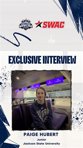 Paige from Jackson State sitting 1st overall going into Day 3 🎳 Locked in and leading the field at the SWAC Roundup. #SWACBowling #CollegeBowlingNetwork | College Bowling Network