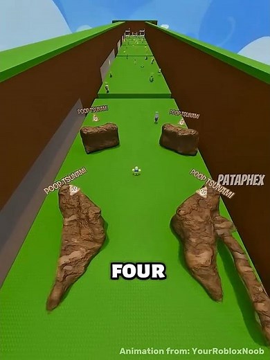 The NEW Poop Tsunami vs Noob!