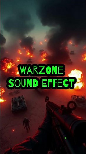 Warzone Sound Effect – Intense Battlefield Audio | Warzone Sound Effect