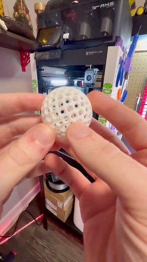 4.4K views · 52 reactions | WORLDS FIRST AIRLESS GOLF BALL ️⛳️ #3dprintingmodel #3d #3dprinting #3dprint #3dprinter #3dprinted #3dprints #3dmodel #satisfying #satisfyingvideo #asmrcommunity #golfaddict #golfball #golfstagram #airless #airlessbasketball #future #wild #cool #Awesome | Davidlikestoprint | Facebook