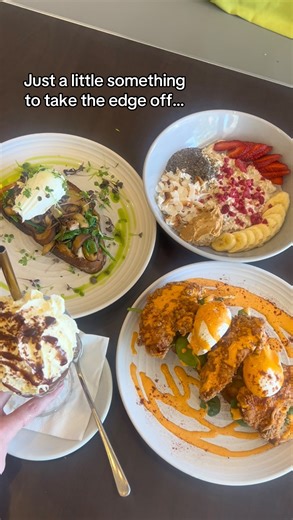 just a little something to take the edge off… Elixir style 💚☕️ 😎 #perthcafe #cafe #taketheedgeoff #foodhumor #food #aestheticcafe #cafeelixir #foodiehumor | Cafe Elixir