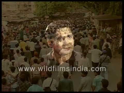 Sunil Dutt's Funeral in 2005