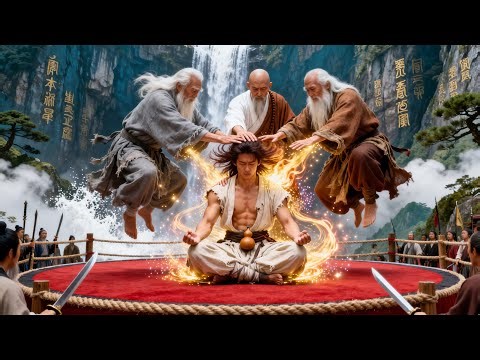 Three grandmasters force a power transfer,propelling a mediocre talent straight to martial arts peak