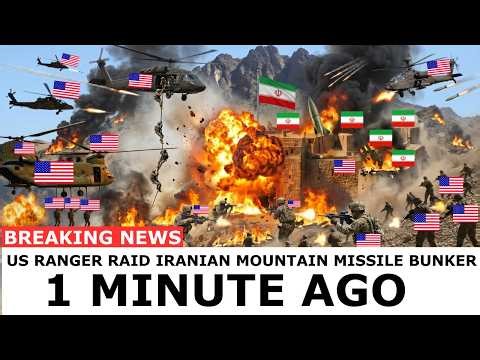 US Army Rangers ASSAULT Iranian Mountain Missile Bunker — Repair Hub DESTROYED (Fictional Scenario)