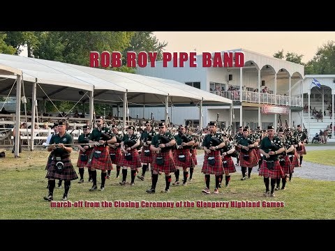 Rob Roy Pipe Band 4K