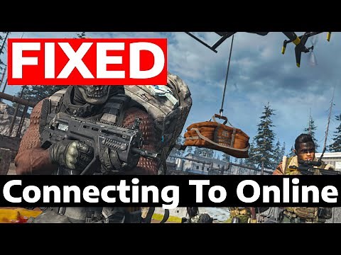 How To Fix Warzone Stuck On Connecting To Online Services