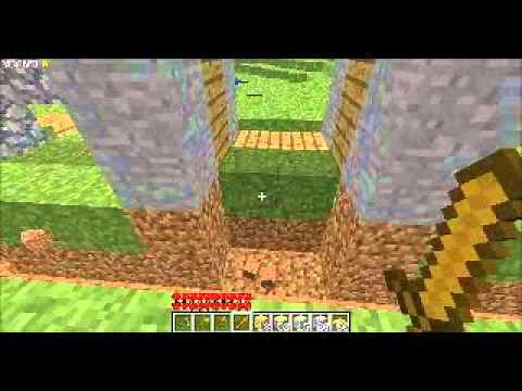 Minecraft: Sticky piston tutorial with pressure plates!!!!!