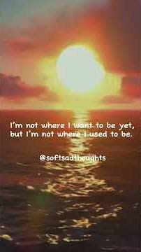 progress is quiet. #softsad #sad #sadthoughts