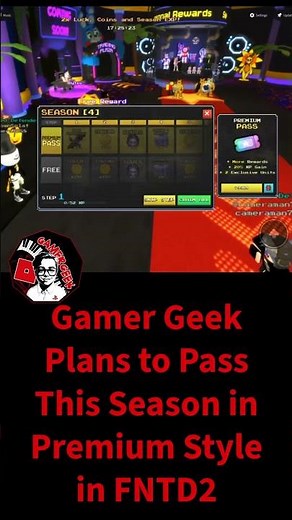 Gamer Geek's Seasonal Upgrade Sets him up for Season 4 in Five Nights TD 2 #fntd2shorts