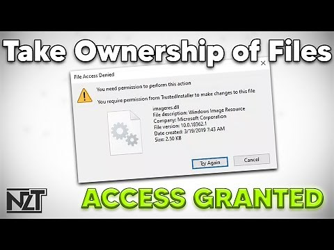 How To Take Ownership Of Files and Folders On Windows 10 /8/7