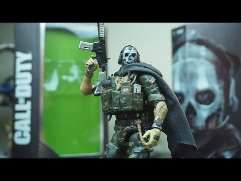 SDCC EXCLUSIVE! Call of Duty MWII Simon GHOST 6" Jazwares Action Figure Review!
