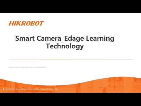 Machine Vision/Smart Camera - Edage Learning Technology/MV Tech