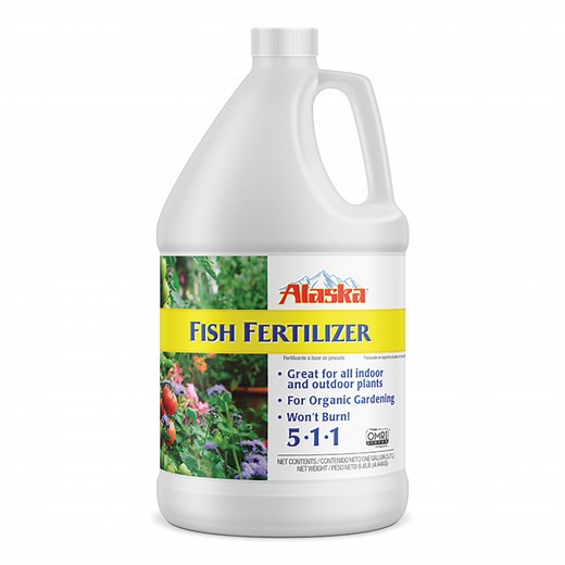 Alaska Fish Emulsion Plant Food, 5-1-1 Fertilizer, 1 gal