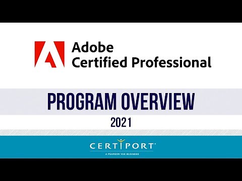 Adobe Certified Professional 2021 Program Overview