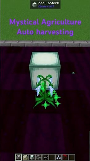 Auto farming mystical agriculture with modular routers