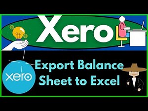 Export Balance Sheet to Excel 2181 Xero 2022 -2023