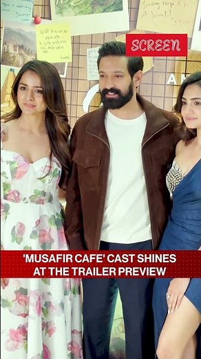 'Musafir Cafe' Cast Brings Glamour To Trailer Preview | Vikrant Massey, Vedika Pinto, Mahima Makwana