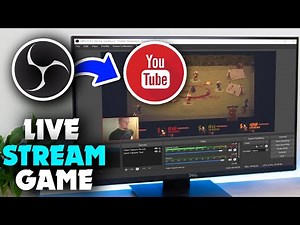 How to live stream game youtube using obs (Quick & Easy)