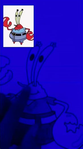 Painting Mr. Krabs with LED lights - TikTok davidgetial