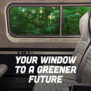 3K views · 2.2K reactions | Amtrak produces up to 83% less carbon emissions than traveling by car or plane. It's a comfortable, more sustainable ride. | Amtrak | Facebook