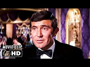 James Bond Casino Fight Scene | ON HER MAJESTY'S SECRET SERVICE (1969) Movie CLIP HD