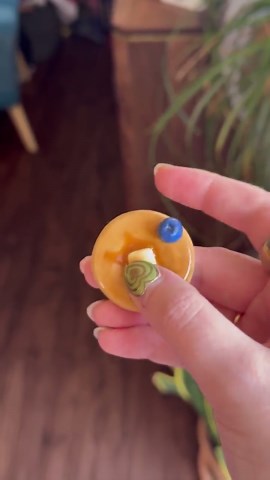 Pancake Worry Stone Fidget Spinner - Etsy UK