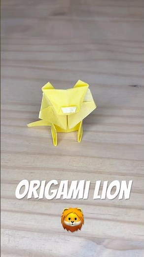 Origami Lion 🦁