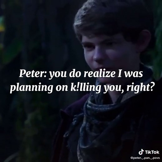 #pov Peter kidnapped you #onceupnatime #peterpan #ouatpeterpan #peterpanpov #foryoupage