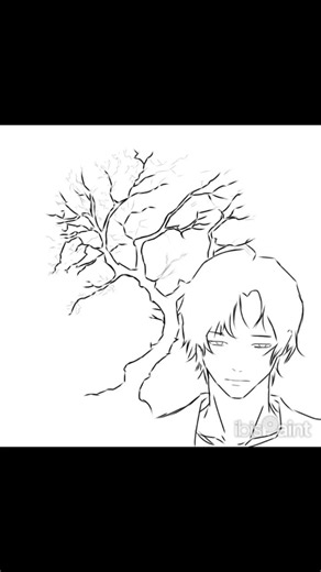I Drew Anime Characters in ibisPaint X (Satisfying Line Art)