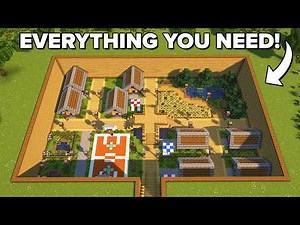 Minecraft: How To build an Underground City | Tutorial🏠
