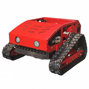 [Hot Item] Agricultural Weeding Machine Self-Propelled Remote Control Small Crawler Gasoline Electric Lawn Mower