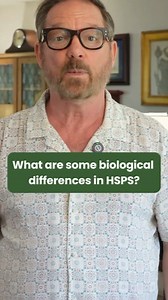 What are some biological differences in HSP's? #hsp #health #therapy #therapist #mentalhealth | Jim Brillon Therapist LMFT